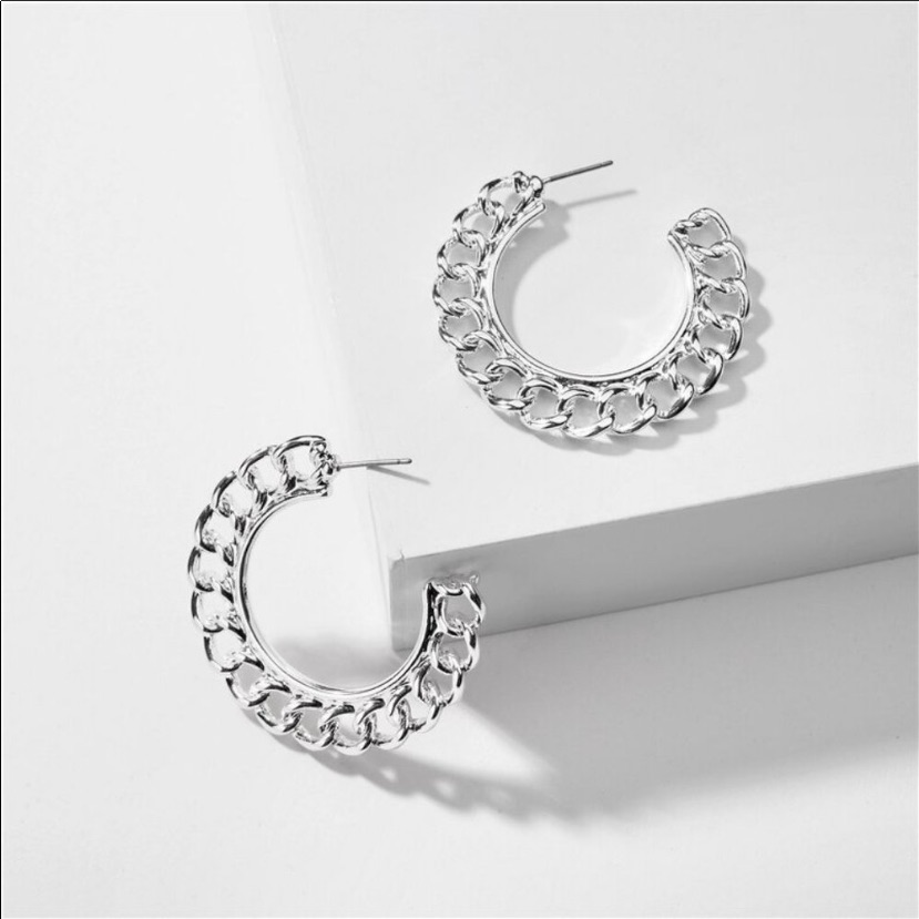 New Item Fashion Statement Hoop Earrings